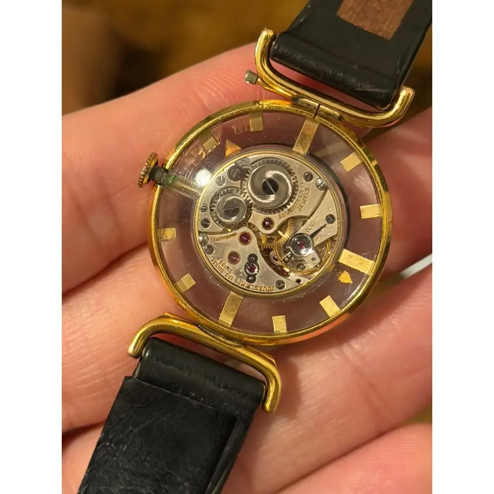 Juvenia Mystery Dial Manual Wind Swiss Watch